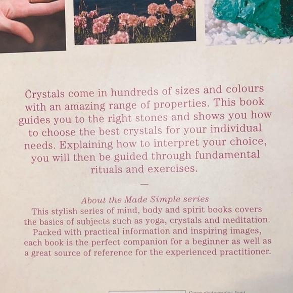 Healing crystals made simple . Stunning and informative little book on crystals - Picture 4 of 6